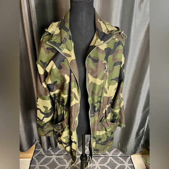 Streetwear society Army green jacket size Large - Picture 2 of 5
